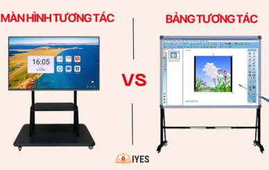 So sánh bảng tương tác và màn hình tương tác: Nên chọn loại nào?