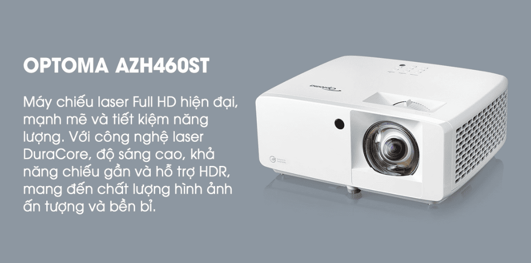 Máy chiếu laser Short throw Full HD Optoma AZH460ST
