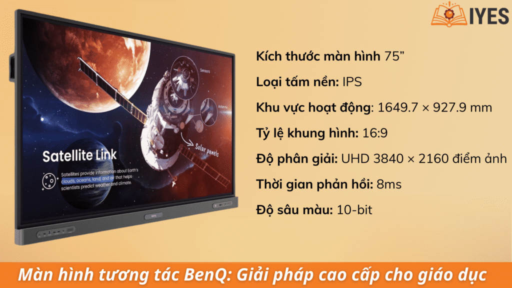 Màn hình tương tác BenQ: Giải pháp cao cấp cho giáo dục