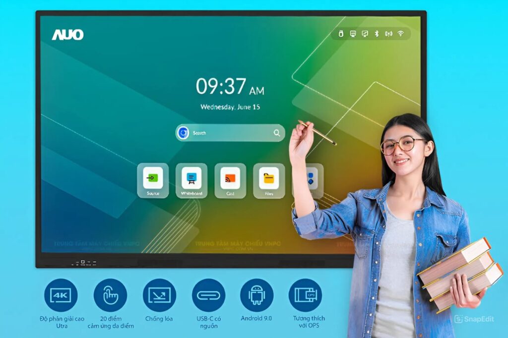 Lợi ích của màn hình tương tác 