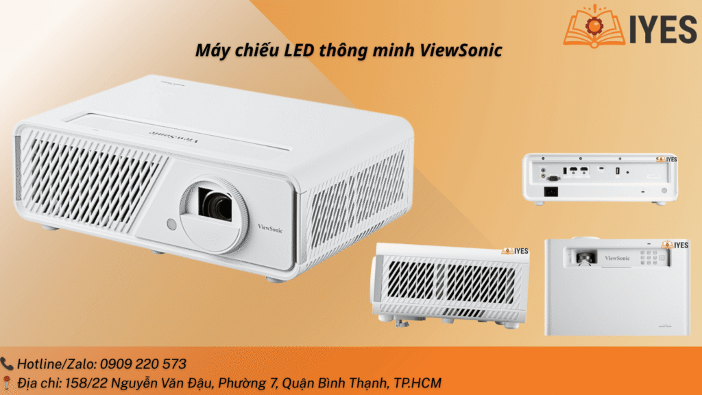 Giới thiệu máy chiếu LED thông minh ViewSonic X1