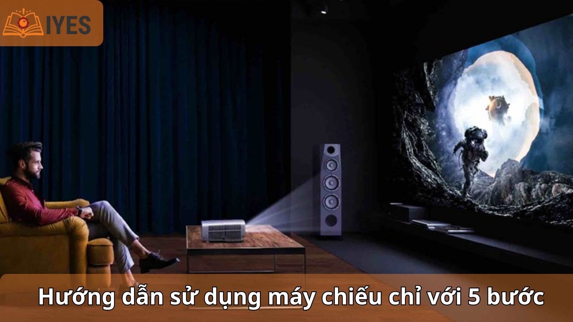 sử dụng máy chiếu đơn giản