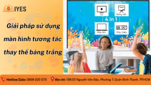 ung dung man hinh tuong tac thay bang trang