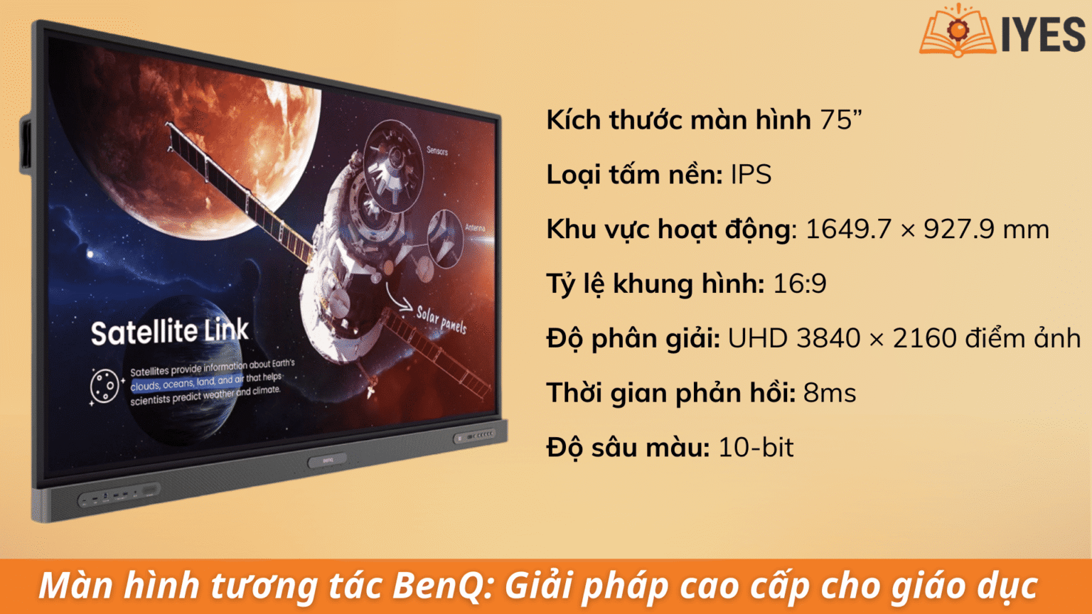 loi ich man hinh tuong tac BENQ